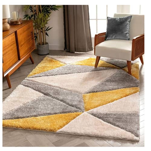 Shaggy Rug For Living Room 3x5 Feet