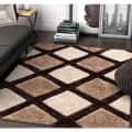 Shaggy carpet for living room 3x5 feet - rear_view