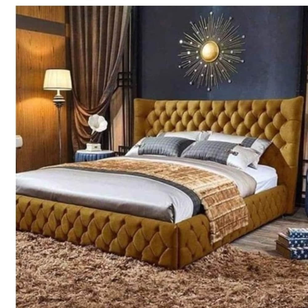 Morgen Queen Size Bed for Bedroom - photo