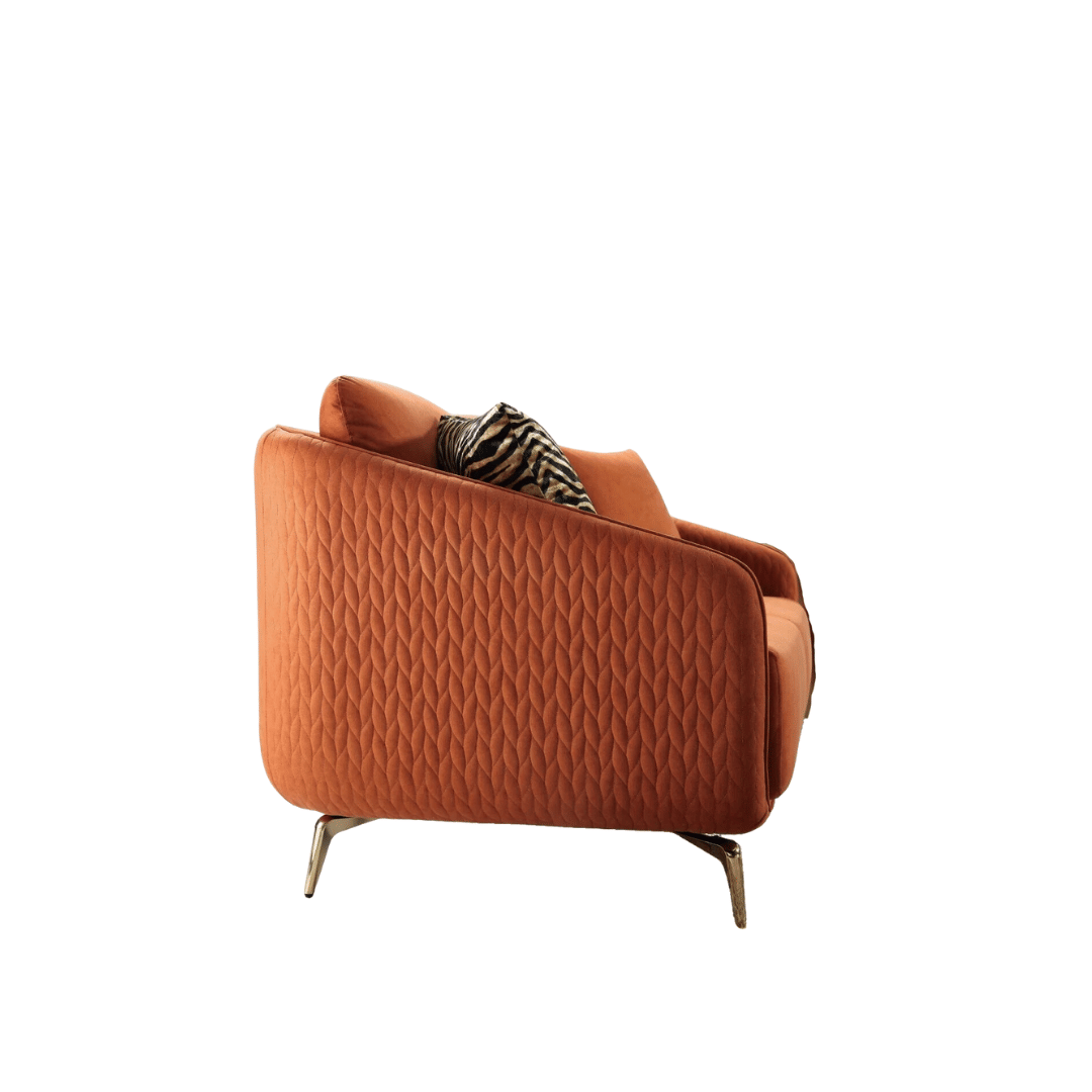 Styx Sectional 3 Seater Velvet Sofa