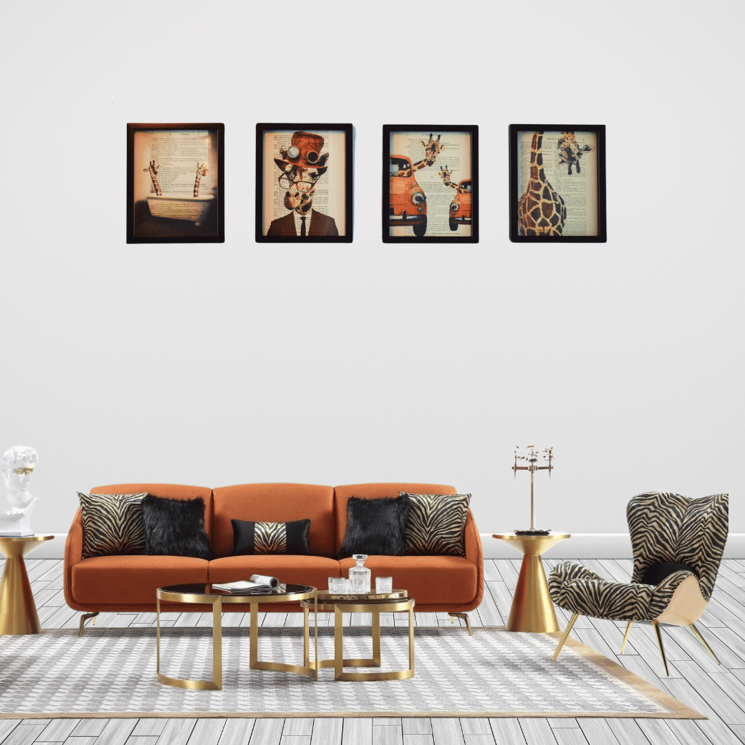 Styx Sectional 3 Seater Velvet Sofa