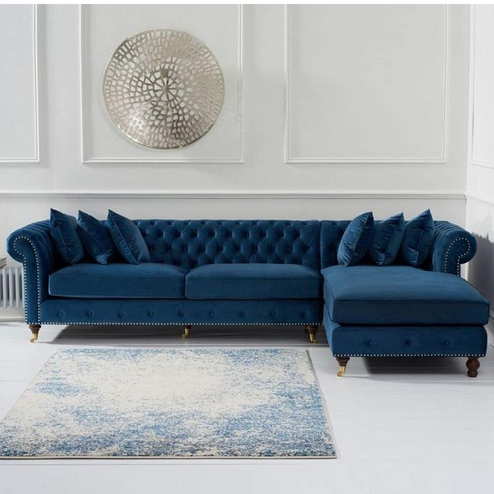 Chesterfield L Shaped Sofa - photo