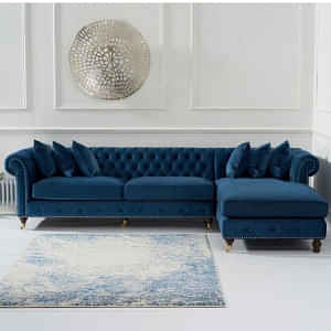 Chesterfield L Shaped Sofa - photo