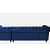 Chesterfield L Shaped Sofa - rear_view