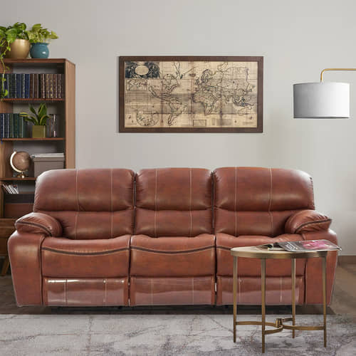 Oeleans Manual 3 Seater Recliner