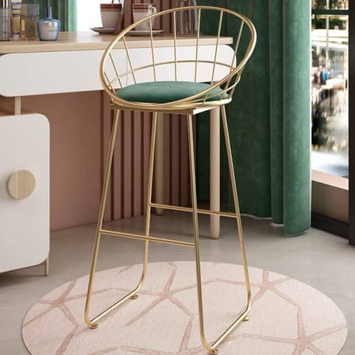 Sapa American Wrought Iron Bar Stool