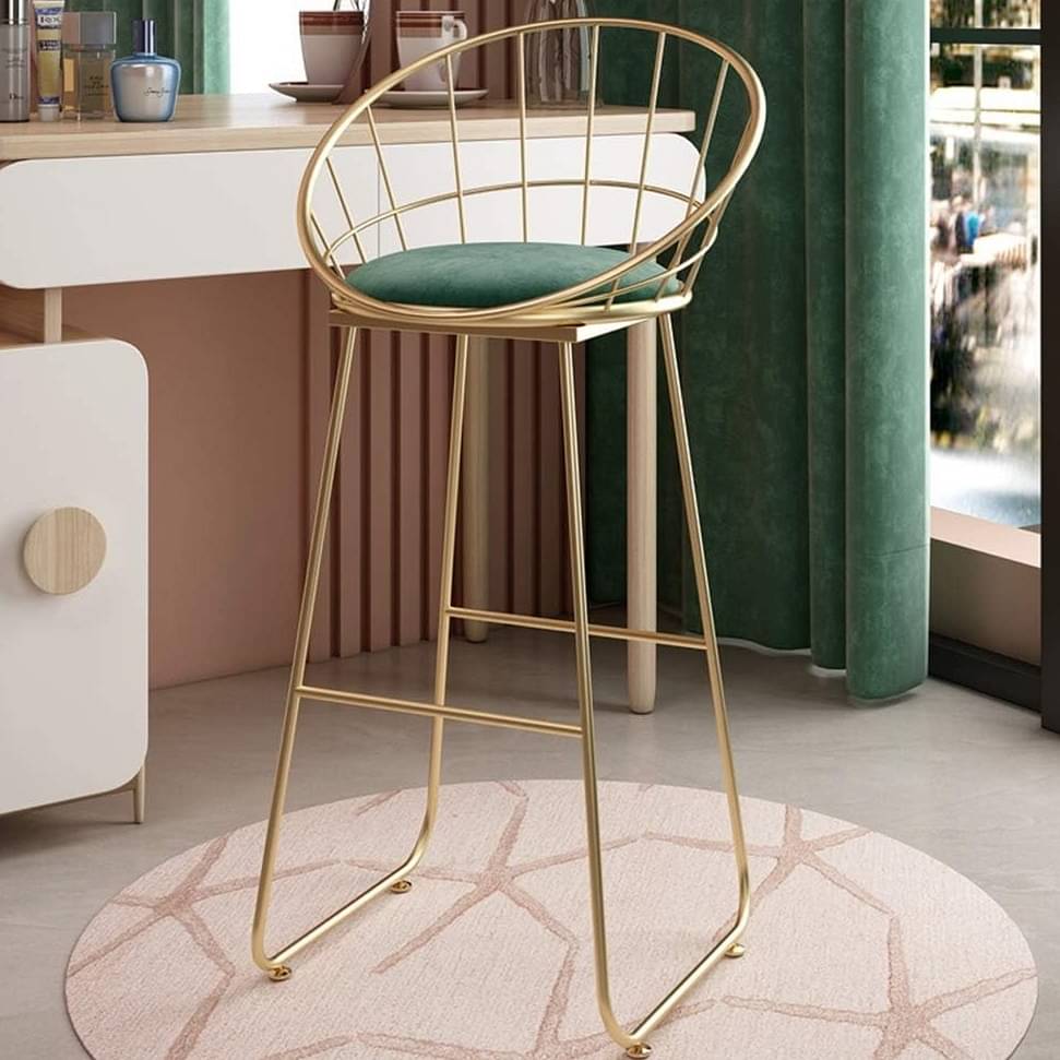 Sapa American Wrought Iron Bar Stool
