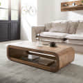Tauras Solid Sheesham Wood Centre Table - photo