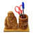 wooden pen holder - front_view