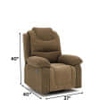 Orleans Manual Recliner Sofa - bottom_view