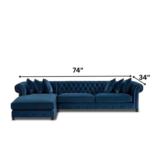 Chesterfield L Shaped Sofa