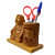 wooden pen holder - left_view