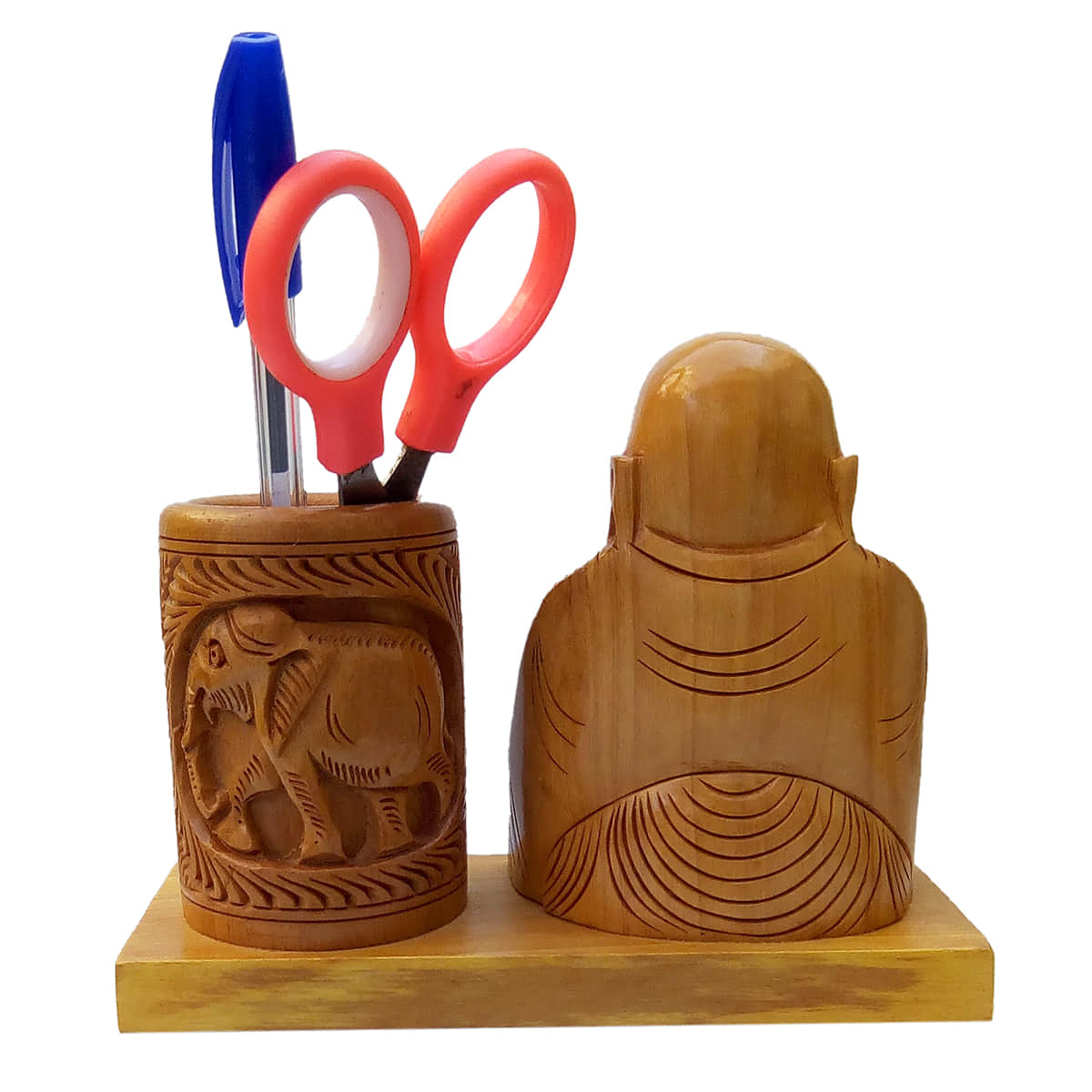 wooden pen holder - bottom_view