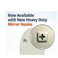 Frameless Decorative Mirror  12 X 18" - rear_view
