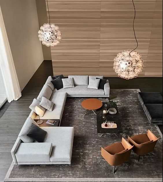 Madeira L Shape Ivory 5 Seater Sofa - photo