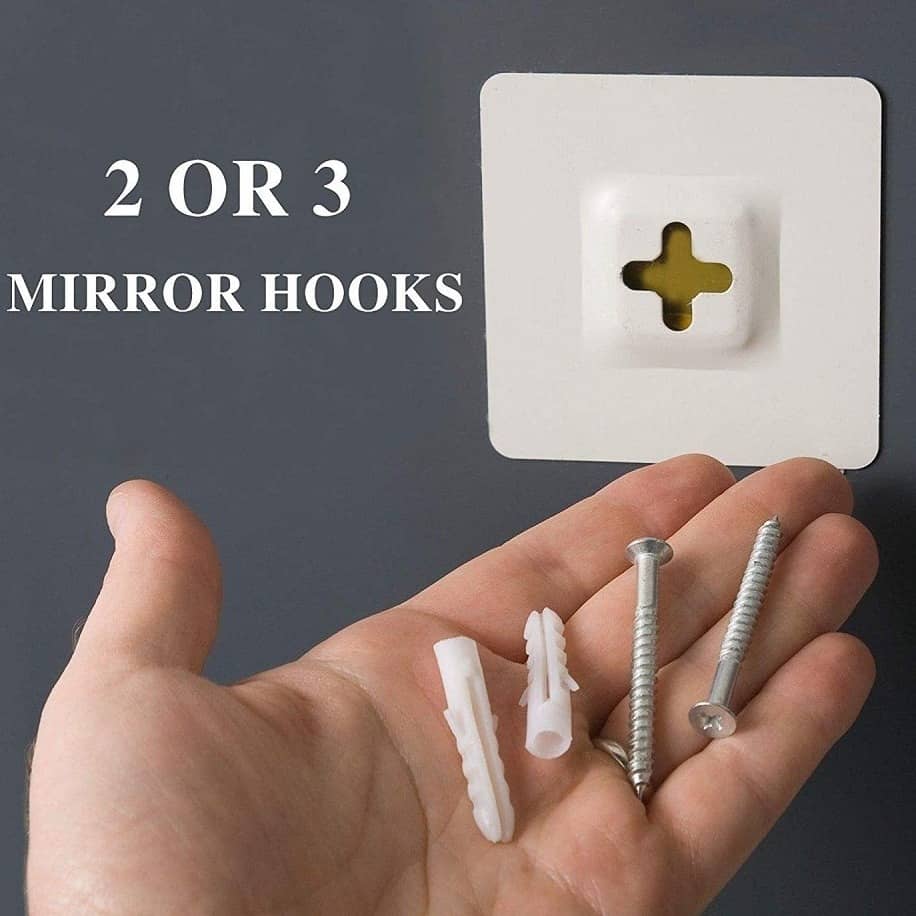 Frameless Decorative Mirror  12 X 18"