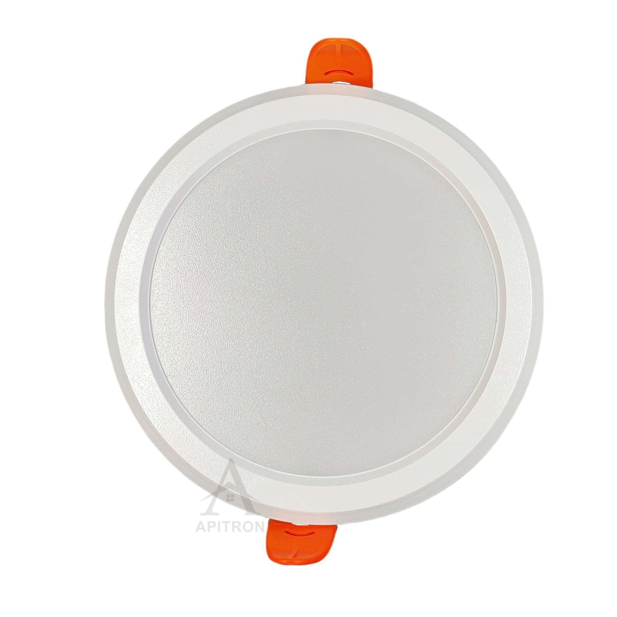 8W Led Slim Panel Light Round (Pack Of 10)