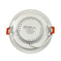 8W Led Slim Panel Light Round (Pack Of 10) - rear_view