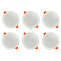 8W LED Slim Panel Light Round Shape (Pack of 6) - photo