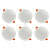 8W LED Slim Panel Light Round Shape (Pack of 6) - photo