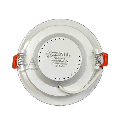 8W LED Slim Panel Light Round Shape (Pack of 6)