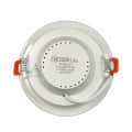 8W LED Slim Panel Light Round Shape (Pack of 6) - rear_view