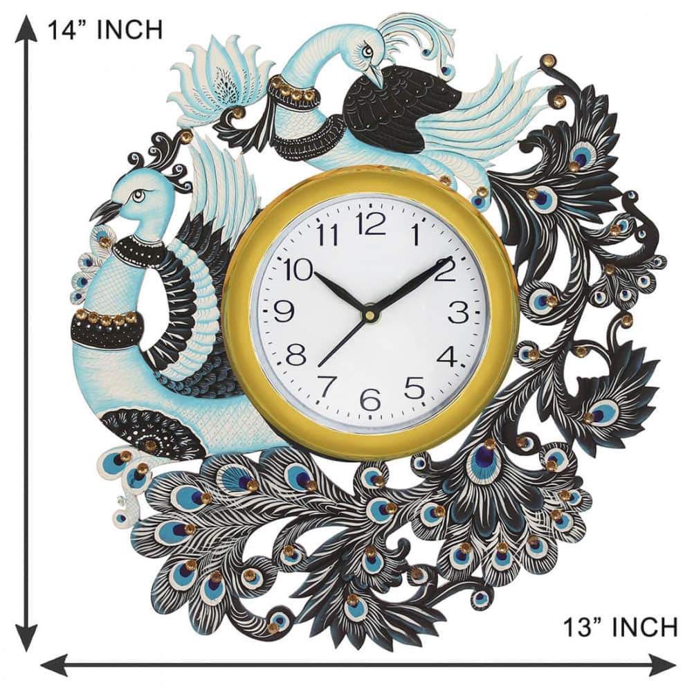 Dragon Multicolor Wall Clock - photo