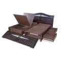 Isidora Queen Size Bed With Storage - top_view