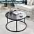 Serene Round Glass Coffee Table - left_view