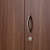 Engineered Wood Nodeland Wardrobe With 3 Doors - rear_view