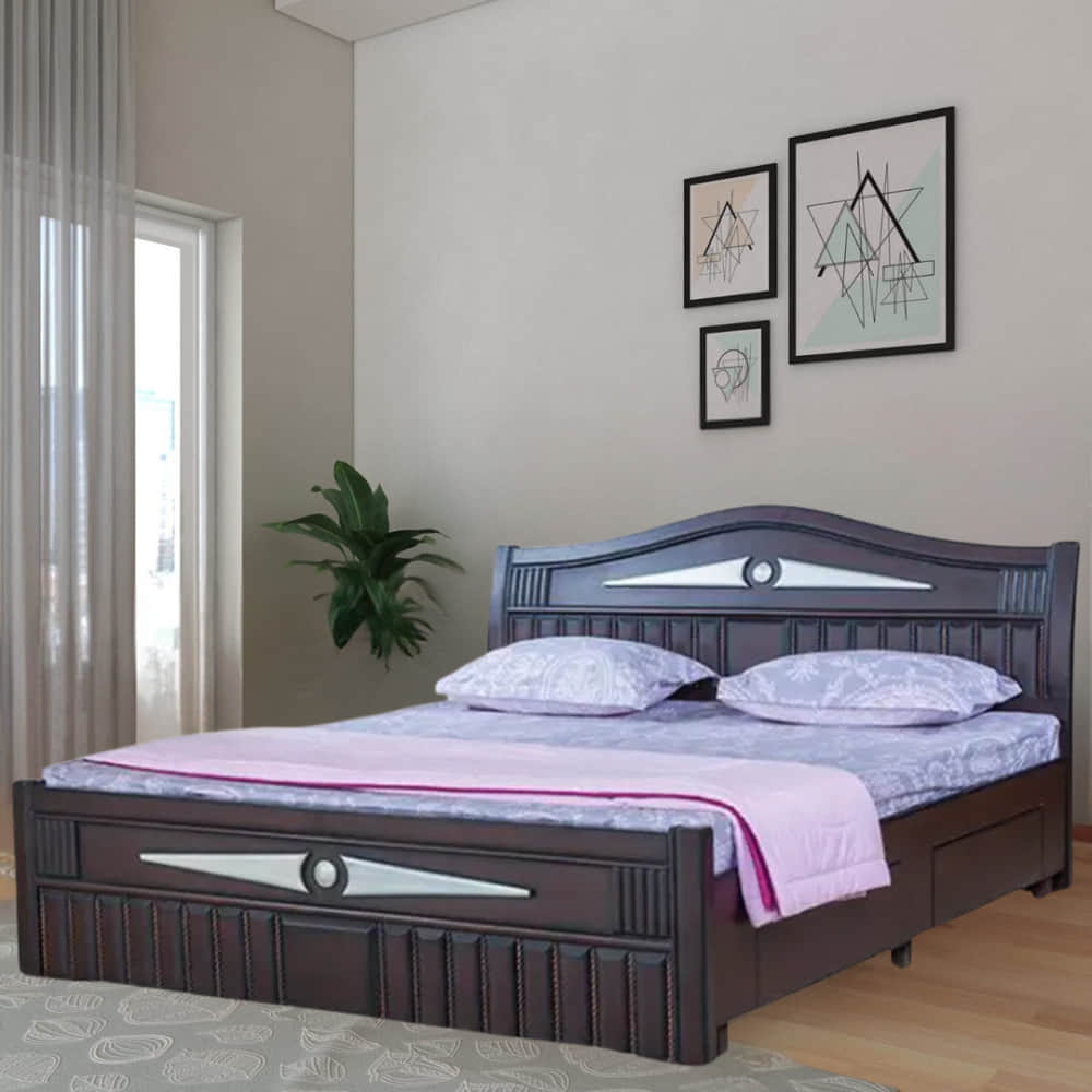 Isidora Queen Size Bed With Storage - photo