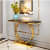 Console Table With Stone Top - photo