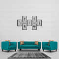 Angela 3+1+1 Sofa Set In Sea Green - photo