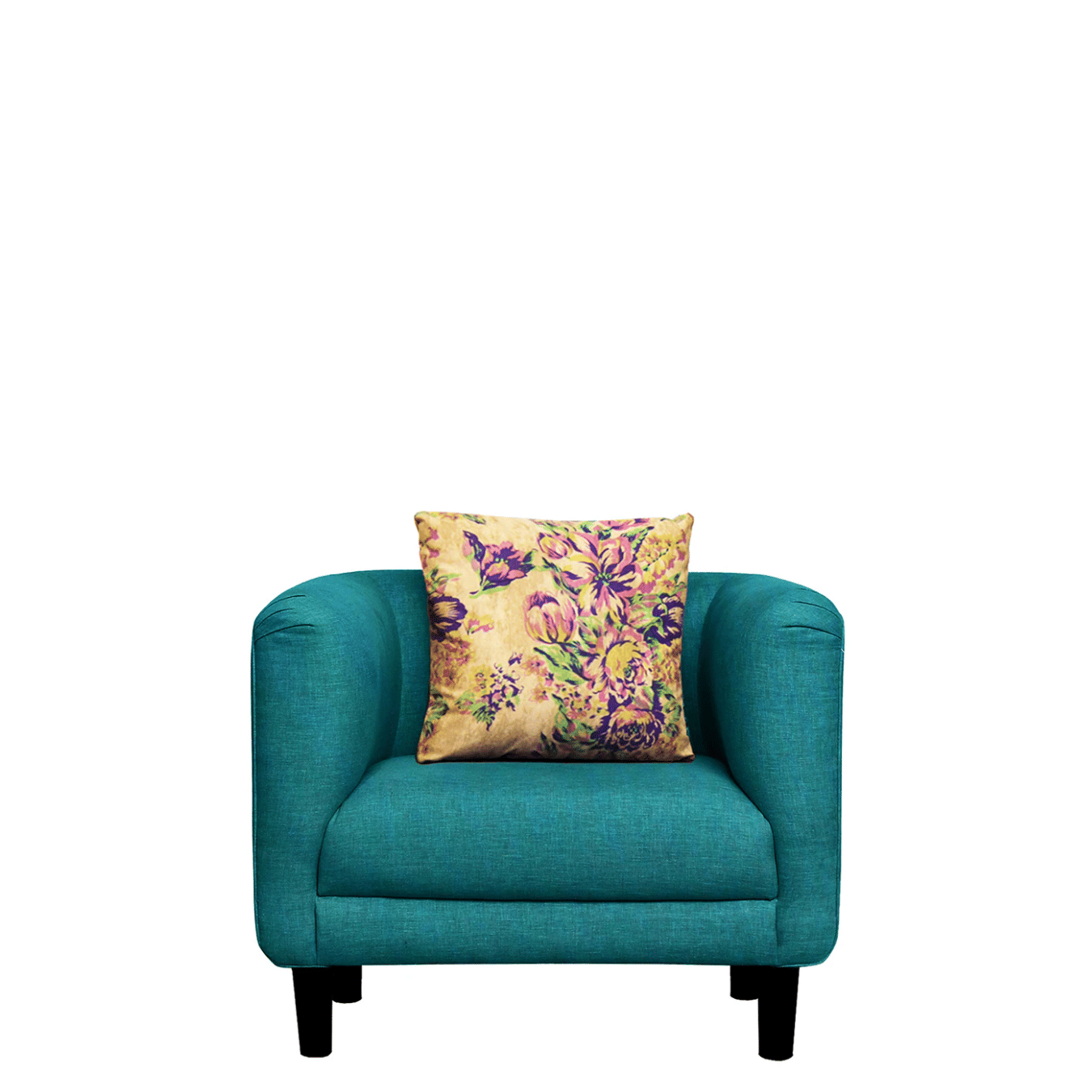 Angela 3+1+1 Sofa Set In Sea Green - top_view