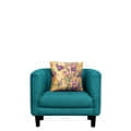 Angela 3+1+1 Sofa Set In Sea Green - top_view