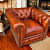 Orleans Single Seater Leather Sofa for Home,Living Room,Hall - photo