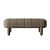 Ness Velvet Upholstered Entryway Bench with 4 Legs - left_view