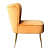 Tauras Wing Back Velvet Chair - rear_view