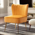 Tauras Wing Back Velvet Chair - photo