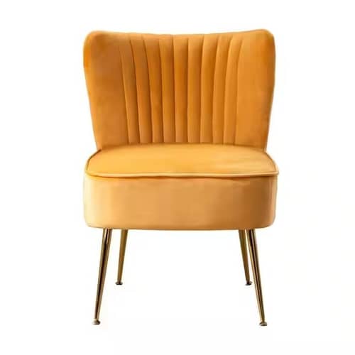 Tauras Wing Back Velvet Chair