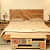 Strip Mango Wood King Size Bed - photo