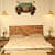 Strip Mango Wood King Size Bed - front_view