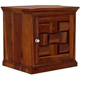 Morgen Solid Wood Side table - top_view