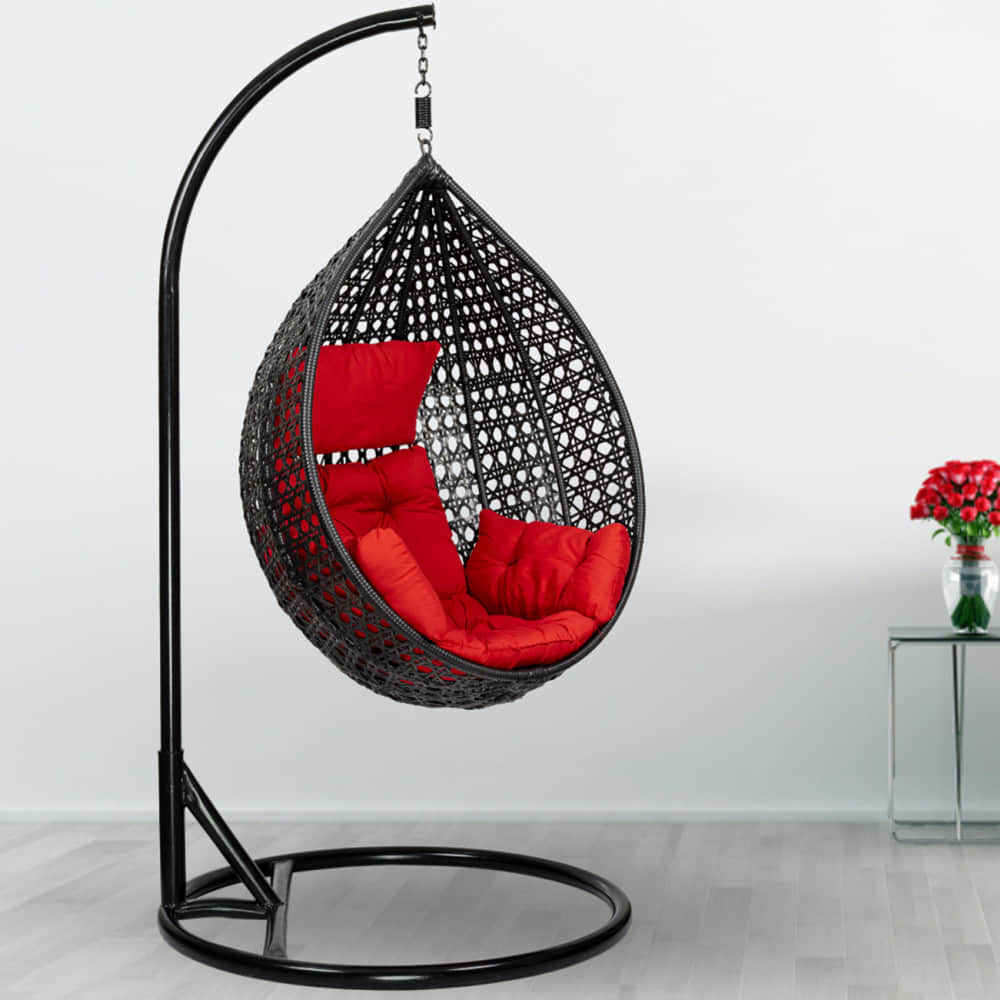 Kyoto Egg Style Single Seater Swing - photo