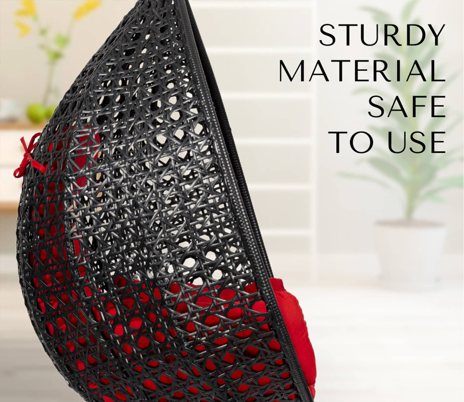 Kyoto Egg Style Single Seater Swing