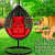 Kyoto Egg Style Single Seater Swing - rear_view
