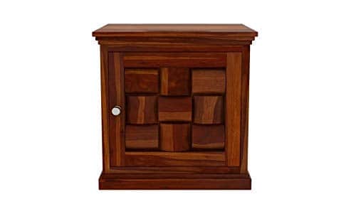 Morgen Solid Wood Side table - front_view
