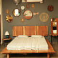 Acacia Wood King Size Bed - photo