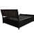 Queen Size Metal Bed With Hydraulic Storage - top_view