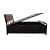 Queen Size Metal Bed With Hydraulic Storage - rear_view